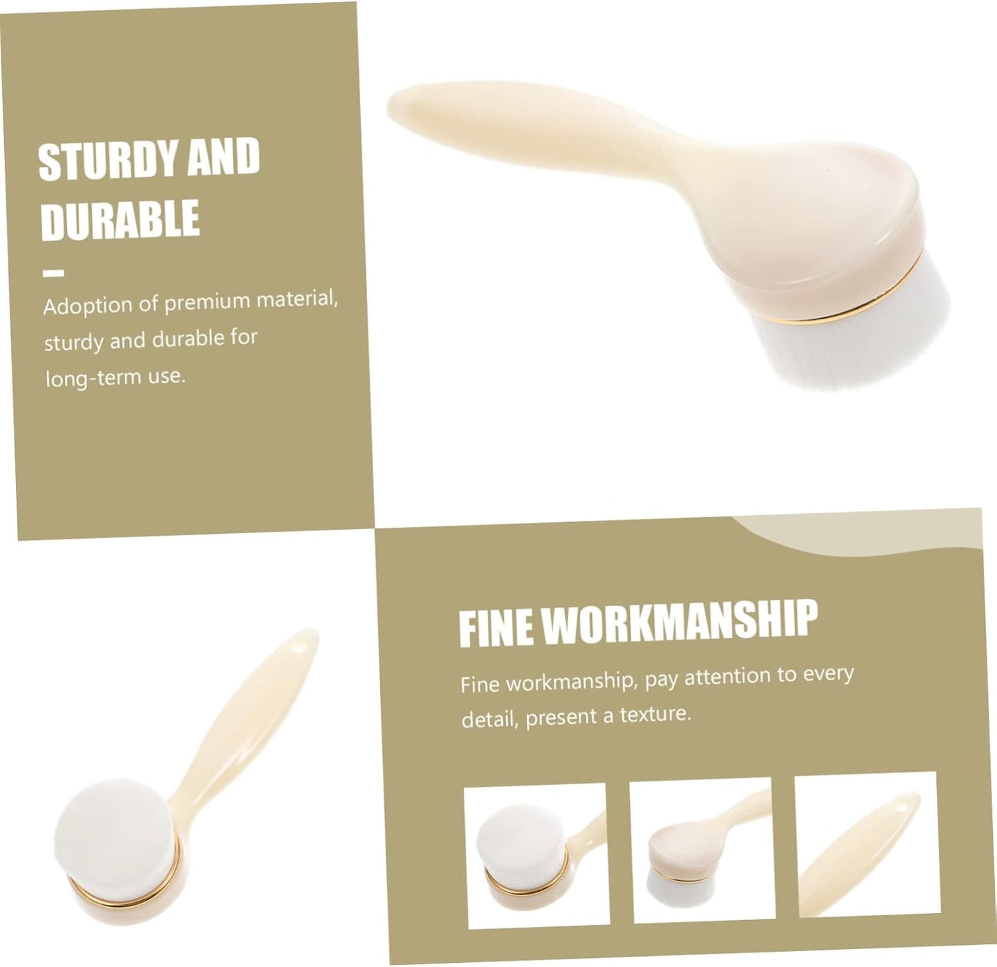 Facial Washing Brush Women Face Cleansing Tool Gentle Massage Exfoliating For