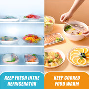 Reusable Elastic Stretch Bowl Covers & Food Storage - Included accessories and packaging