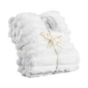 Faux Fur Throw Blanket 50 x 60 in