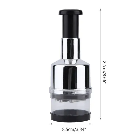 Manual Food Chopper & Vegetable Dicer with Pull String - Functional features and details