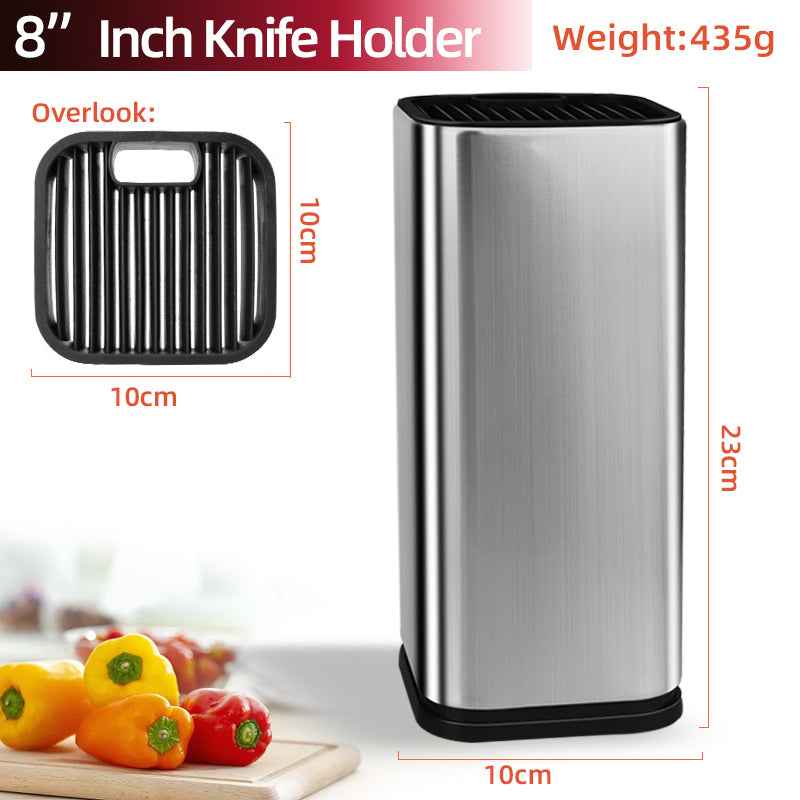 Drainable Knife Block & Chopping Board Countertop Drying Stand