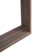 17.7-Inch Wall-Mounted Floating Wood Shelf