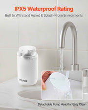 Rechargeable Automatic Touchless Hand Soap Dispenser (300ml / 10oz)