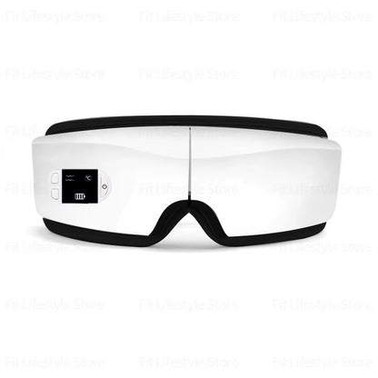 4D Smart Eye Massager with Heat Vibration Airbag Vibrator Eyes Care Instrument Hot Compress Bluetooth Eye Massager Mask Vibrator