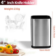 Drainable Knife Block & Chopping Board Countertop Drying Stand