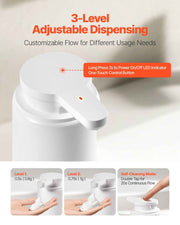 Rechargeable Automatic Touchless Hand Soap Dispenser (300ml / 10oz)