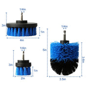 Drill Brush Power Scrubber Attachment Set for Tile, - Lifestyle in-room application