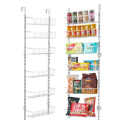6-Tier Over-the-Door Pantry Organizer Hanging Storage - Main product view