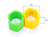 Spiral Vegetable Cutter & Cucumber Slicer Gadget - Multi-angle profile view