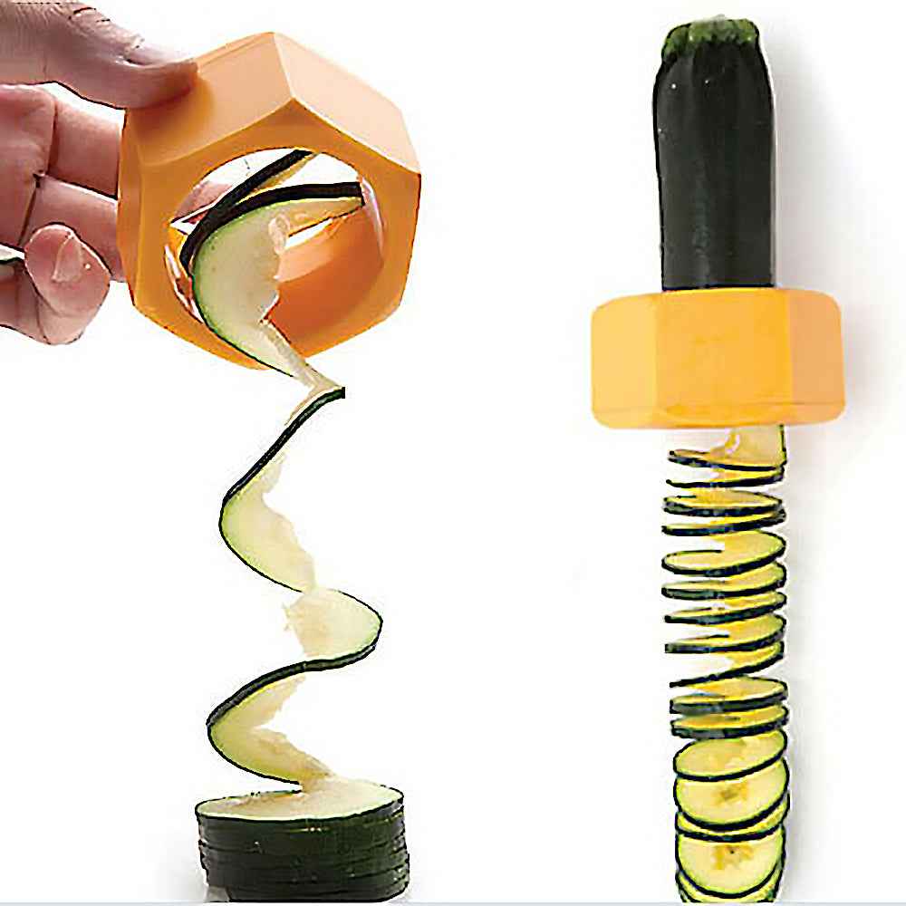 Spiral Vegetable Cutter & Cucumber Slicer Gadget