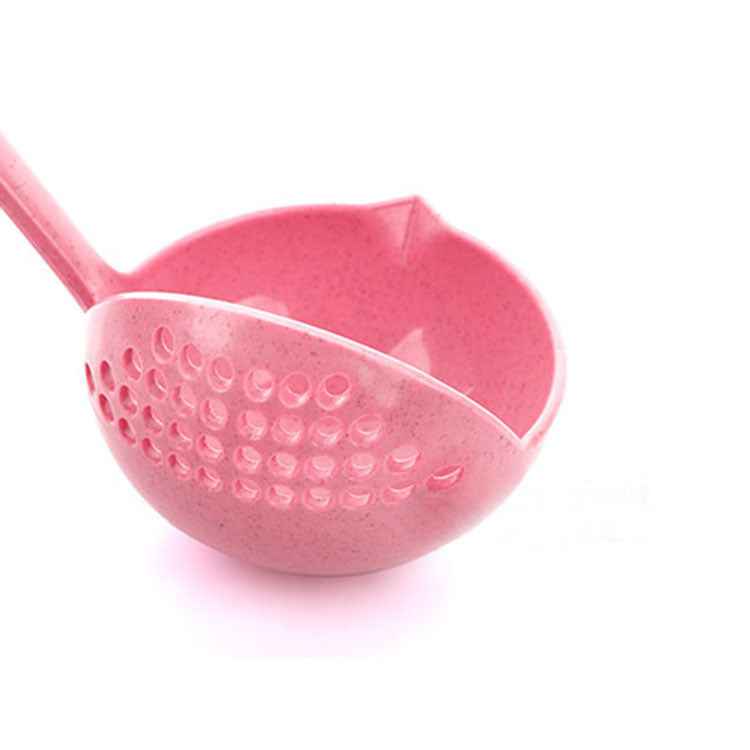 2-in-1 Dual-Use Soup Ladle & Colander Strainer Spoon