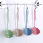 2-in-1 Dual-Use Soup Ladle & Colander Strainer Spoon