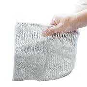 Steel Wire Mesh Dishcloth Scrubber Pads for Pots & Pans - Included accessories and packaging