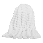 Faux Fur Throw Blanket 50 x 60 in
