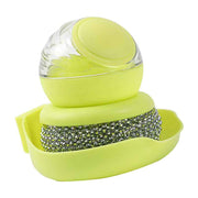 Heavy-Duty Stainless Steel Dish & Pot Scrubber Brush
