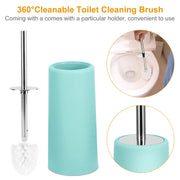 6-Piece Bathroom Accessories Set with Trash Can & Toilet Brush