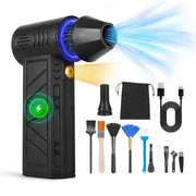 Cordless High-Speed 150,000 RPM Electric Air Duster & Blower with LED