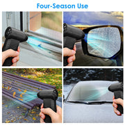 Cordless High-Speed 150,000 RPM Electric Air Duster & - Dimensions and specification details