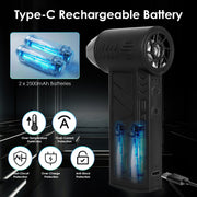 Cordless High-Speed 150,000 RPM Electric Air Duster & - Installation and setup perspective