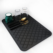 Large Silicone Dish Drying Mat for Kitchen Counter - Main product view