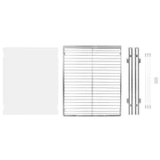 Heavy-Duty Pull-Out Cabinet Organizer Slide-Out Pantry - Close-up material and construction