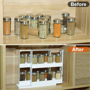 Swivel Cabinet Spice Organizer Revolving Kitchen Rack (Lazy Susan)