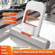 Self-Squeezing Mini Foldable Desktop Sponge Mop - Functional features and details