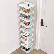 9-Tier Narrow Entryway Shoe Rack