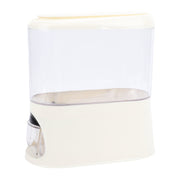 Sealed Rice & Dry Food Dispenser with Measuring Cup - Dimensions and specification details