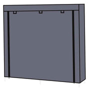 7-Tier Portable Shoe Rack with Dustproof Fabric Cover