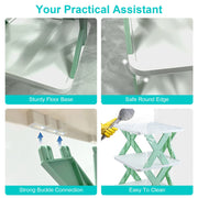 9-Tier Narrow Vertical Entryway Shoe Rack - Installation and setup perspective