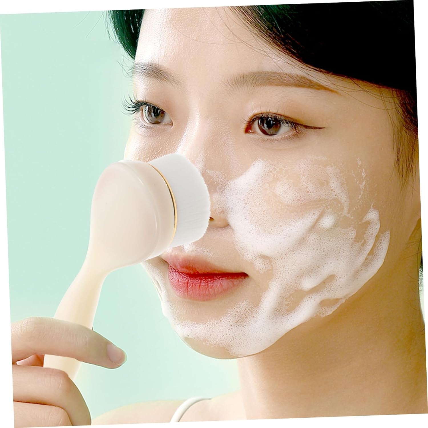 Facial Washing Brush Women Face Cleansing Tool Gentle Massage Exfoliating For