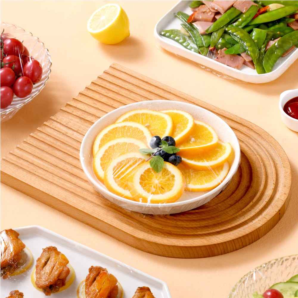 Reusable Elastic Stretch Bowl Covers & Food Storage Lids Set
