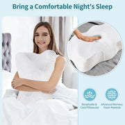 Cooling Dual-Height Cervical Neck Pillow