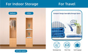 Vacuum Space-Saver Storage Compression Bags with Hand - Included accessories and packaging