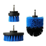 Drill Brush Power Scrubber Attachment Set for Tile, Tub & Grout (3-Piece)
