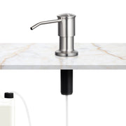 Built-In Kitchen Sink Soap Dispenser Pump with - Included accessories and packaging
