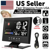 LED Digital Alarm Clock with Snooze, Calendar, - Main product view