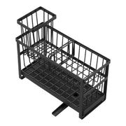 Kitchen Sink Caddy Organizer Sponge Holder For Kitchen - Multi-angle profile view