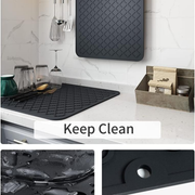 Large Silicone Dish Drying Mat for Kitchen Counter - Dimensions and specification details