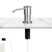 Built-In Kitchen Sink Soap Dispenser Pump with Stainless Steel Head