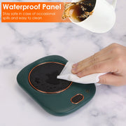 Smart Electric Coffee Mug Warmer Plate with Auto - Installation and setup perspective