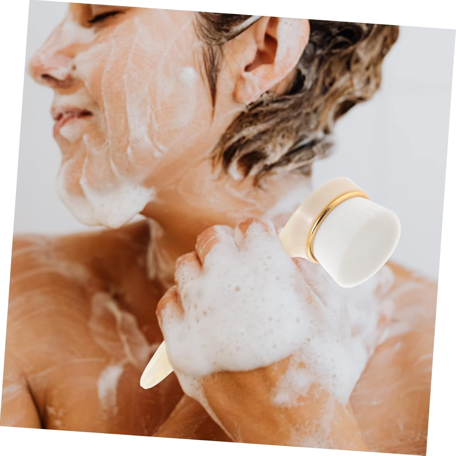 Facial Washing Brush Women Face Cleansing Tool Gentle Massage Exfoliating For