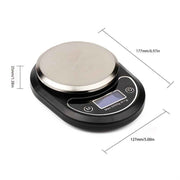 High-Precision Digital Kitchen Scale for Food Prep & Baking