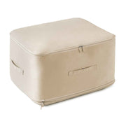 Foldable Large Comforter & Blanket Storage Bag with Dual Zippers