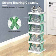 9-Tier Narrow Entryway Shoe Rack