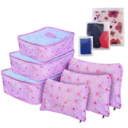 Water-Resistant Travel Luggage Packing Cubes - Dimensions and specification details