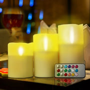 3-Pack Flameless LED Votive Candles