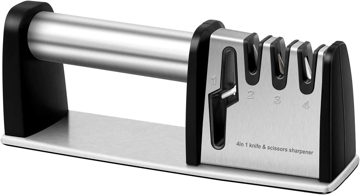 4-in-1 Kitchen Blade and Scissor Sharpener