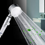 3-Mode High-Pressure Filtered Handheld Shower Head